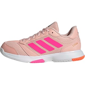 adidas Womens Ligra 8 Indoor Shoes(Blush Pink/Lucid Pink/White)