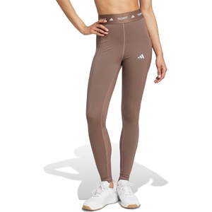adidas Women’s Techfit Stash Pocket Full-Length Leggings(Earth Strata)