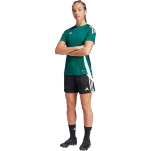 adidas Womens Tiro 24 Jersey(Dark Green/White)