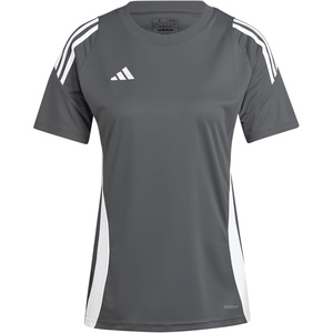 adidas Womens Tiro 24 Jersey(Team Mid Grey/White)
