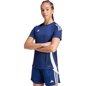 adidas Womens Tiro 24 Jersey(Team Navy Blue/White)