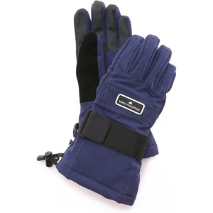 adidas by Stella McCartney Women’s Ski Gloves, Ink Navy/Black, 9
