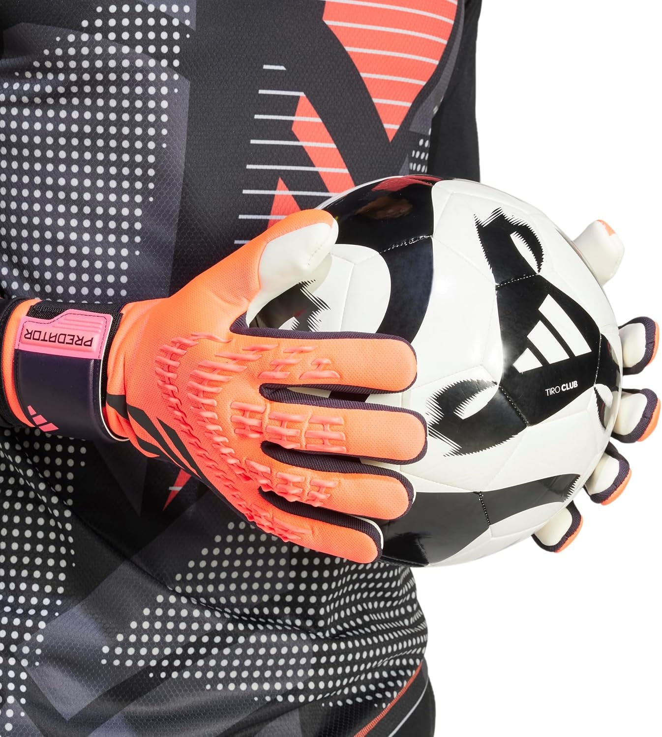 image:imageAdidas Adidas Unisex League Goalie GlovesTurboAurora BlackTurbo