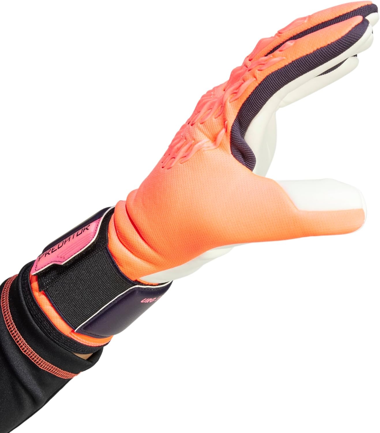 image:imageAdidas Adidas Unisex League Goalie GlovesTurboAurora BlackTurbo