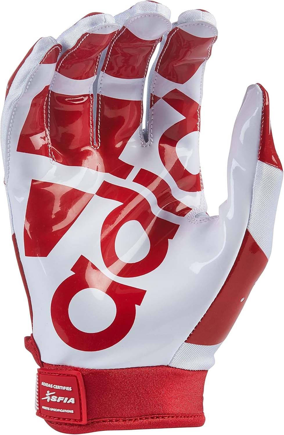 image:imageAdidas Adifast 30 Youth Football Receiver Glove Multiple StylesWhiteRed