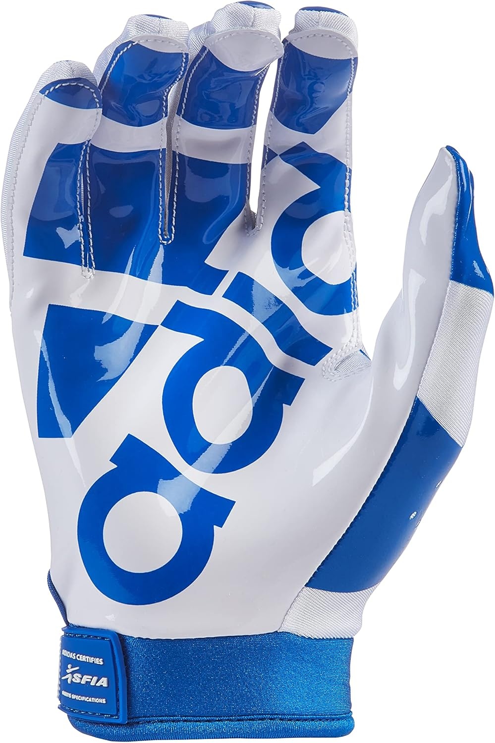 image:imageAdidas Adifast 30 Youth Football Receiver Glove Multiple StylesWhiteRoyal