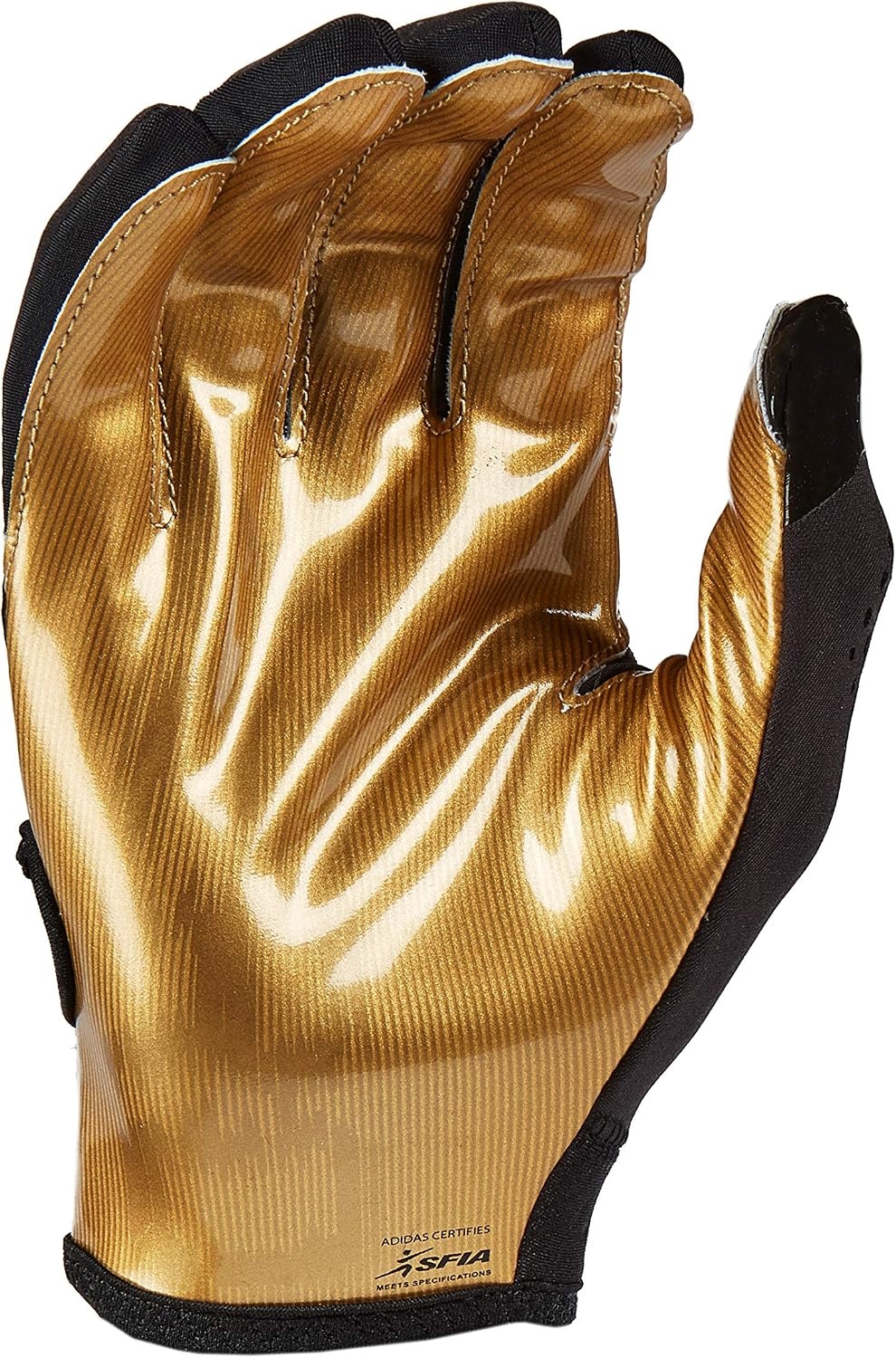 image:imageAdidas Adizero 11 Adult Football Receiver Glove Multiple Colors amp SizesBlackMetallic Gold