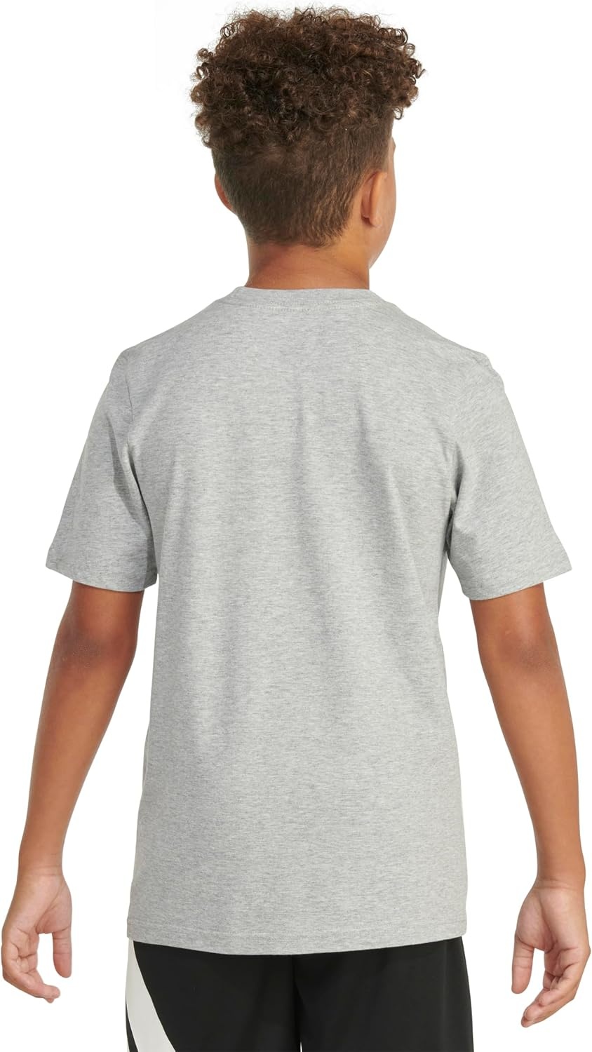 image:imageAdidas Boys Short Sleeve TShirt Sports Graphic Tee ShirtHeather Grey Baseball Glove