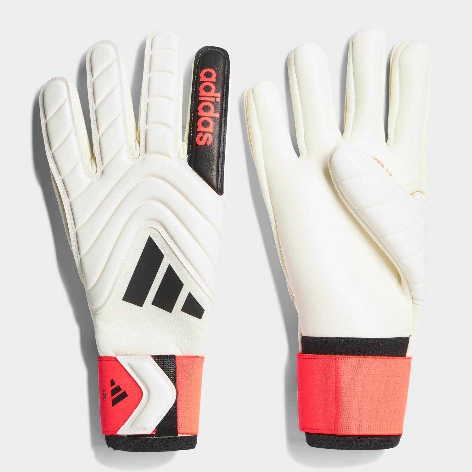 image:imageAdidas Copa League Goalie GlovesIvorySolar RedBlack
