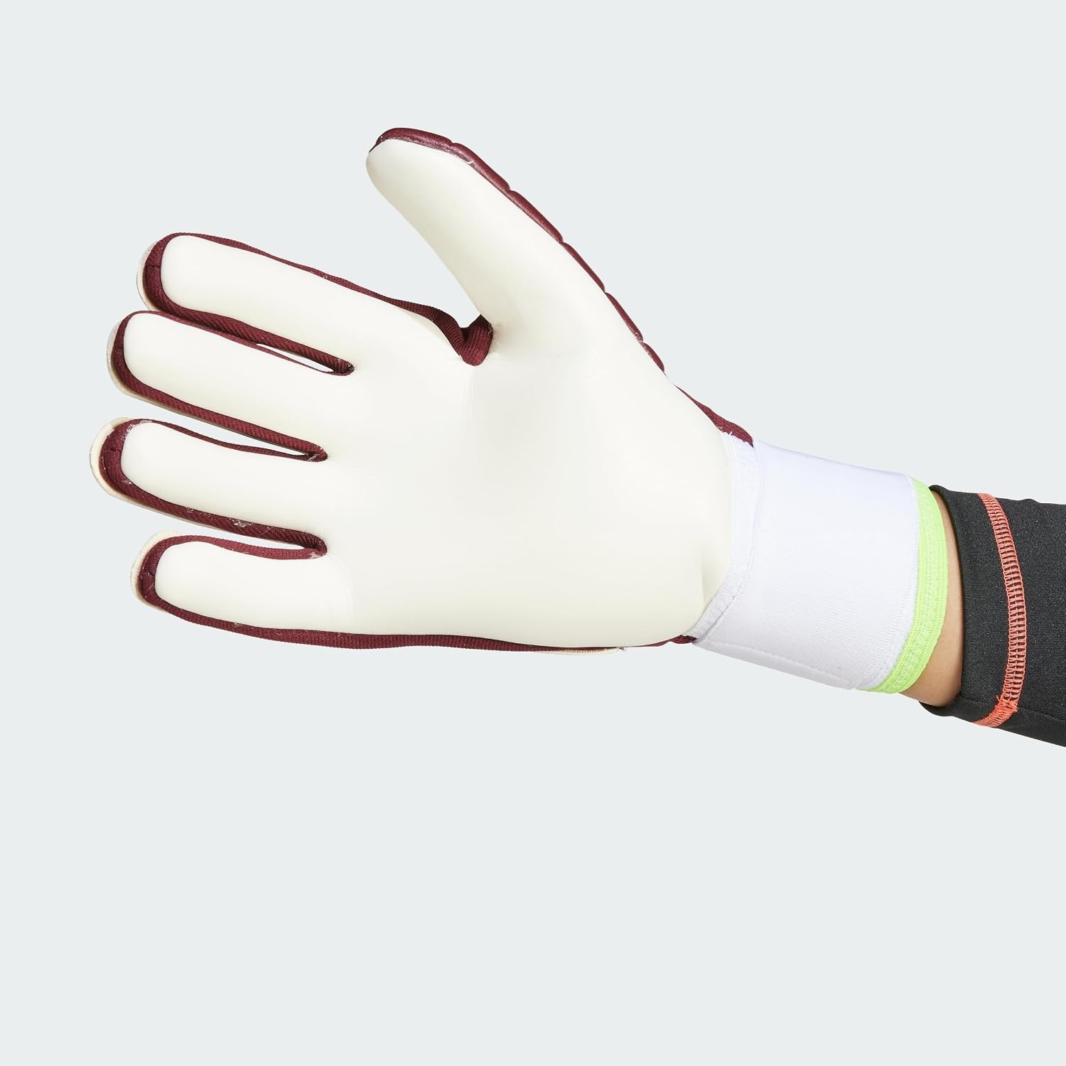 image:imageAdidas Copa League Goalie GlovesShadow RedWhiteSolar Yellow