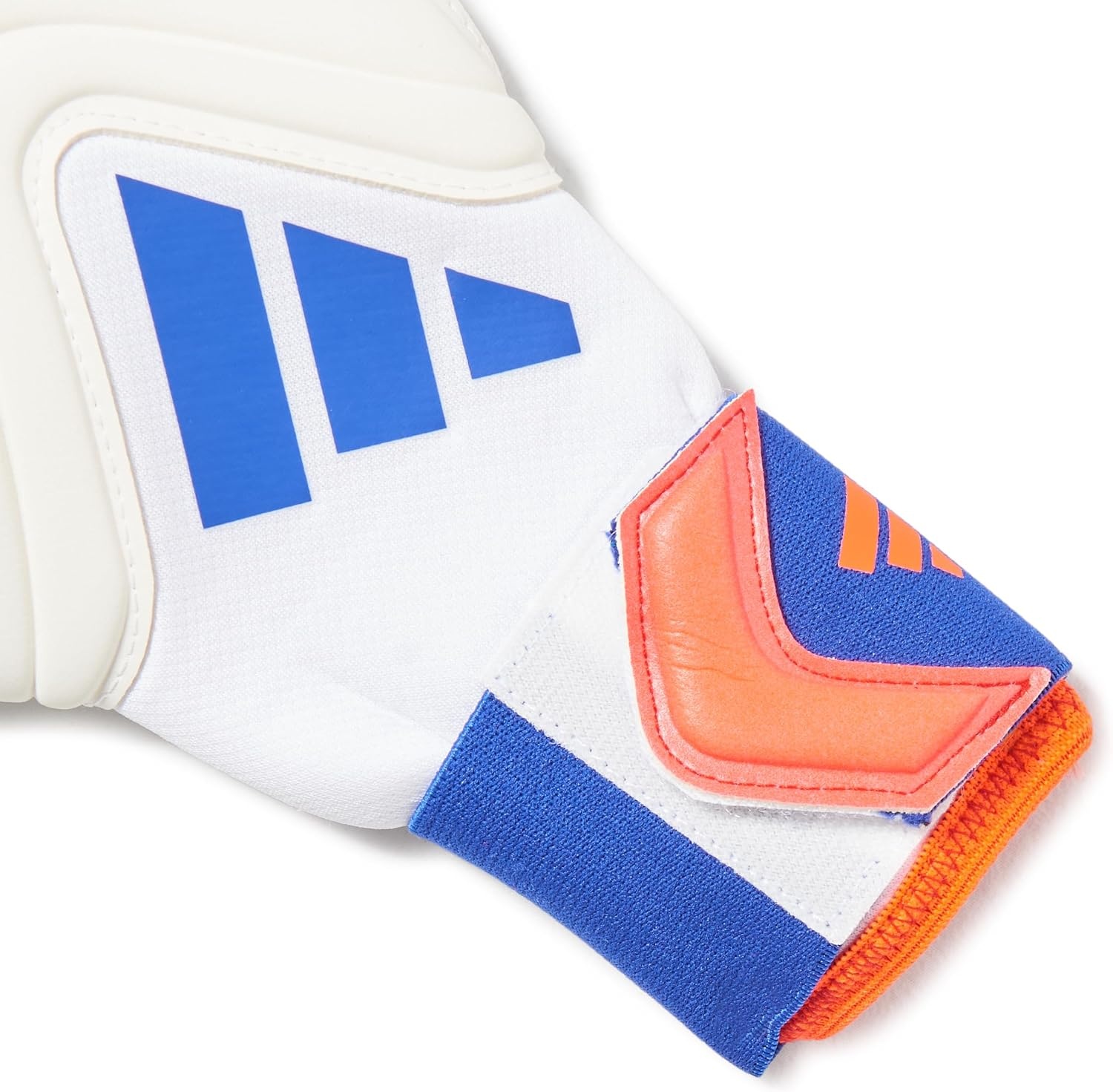 image:imageAdidas Copa League Goalie GlovesWhiteLucid BlueSolar Red