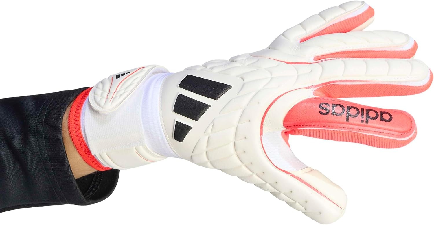 image:imageAdidas Copa League Goalie GlovesWhiteLucid RedBlack