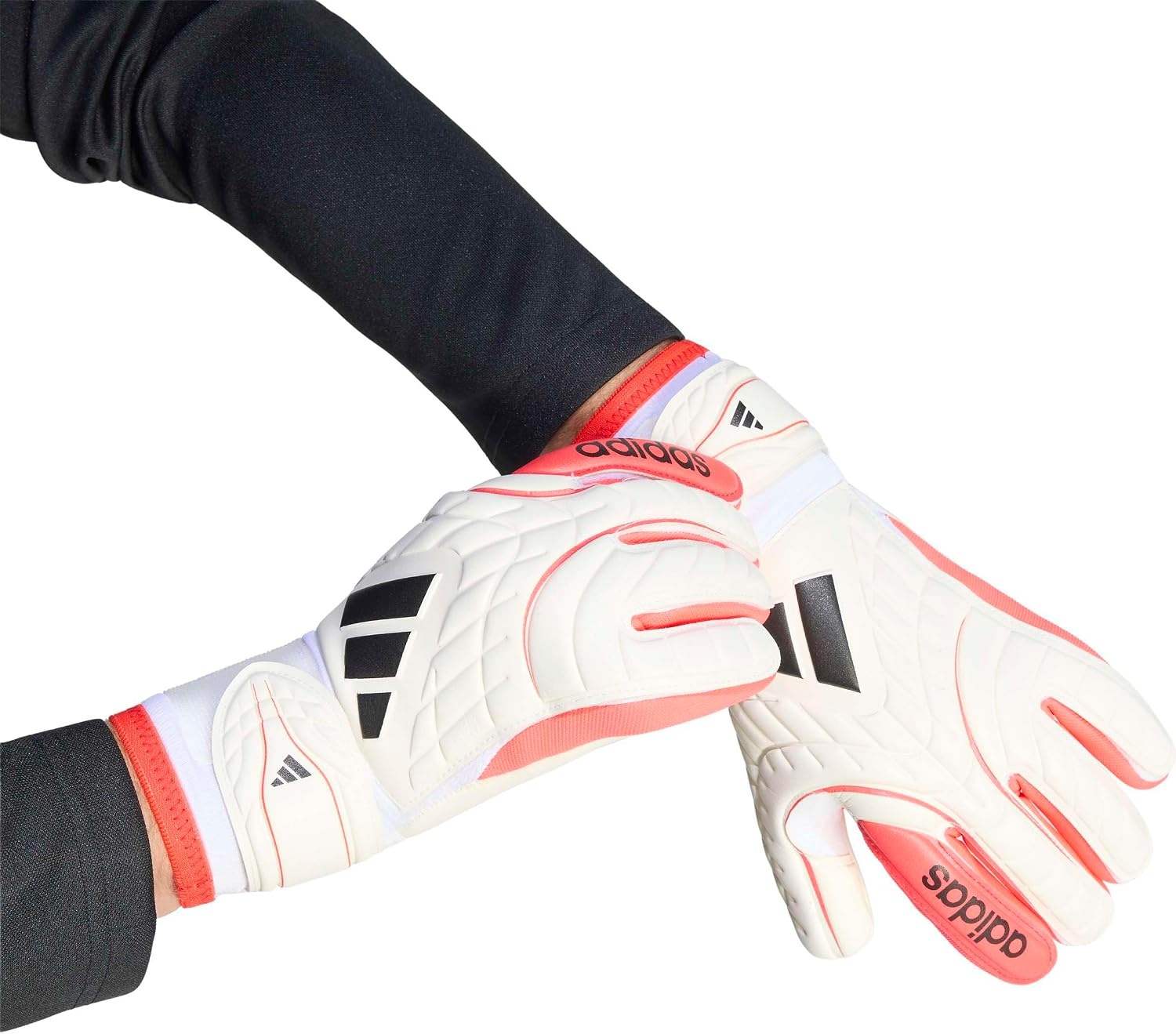 image:imageAdidas Copa League Goalie GlovesWhiteLucid RedBlack