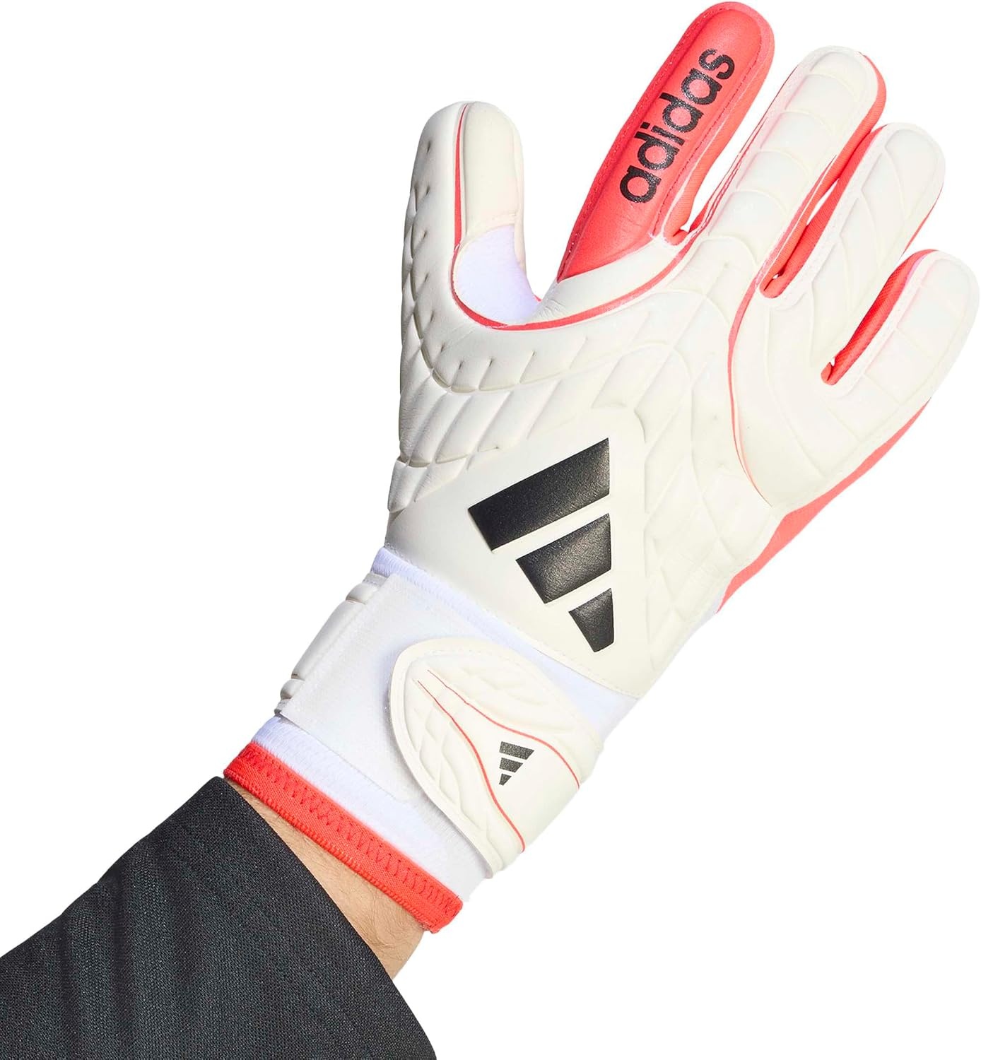 image:imageAdidas Copa League Goalie GlovesWhiteLucid RedBlack