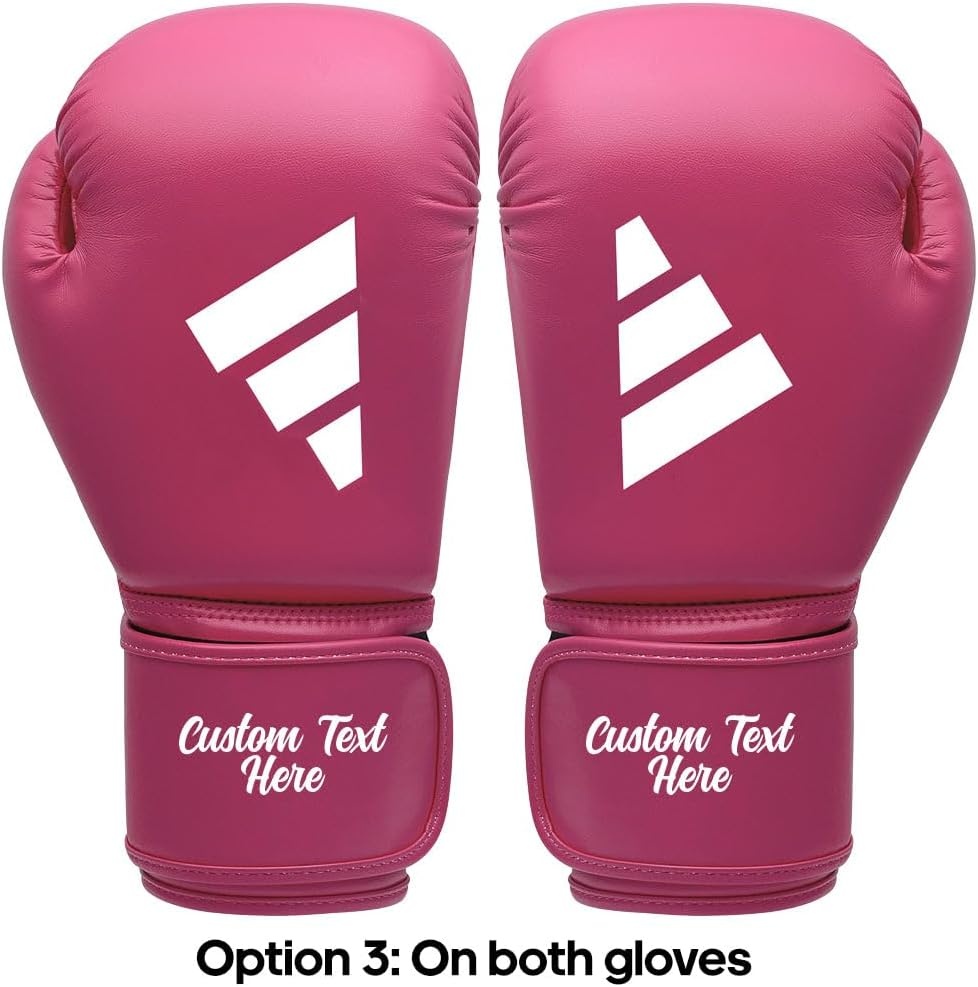 image:imageAdidas Custom Boxing Gloves Speed 50 for Boxing Kickboxing MMA Bag Training amp Fitness Custom Boxing Gloves for Gifts SouvenirsPink White