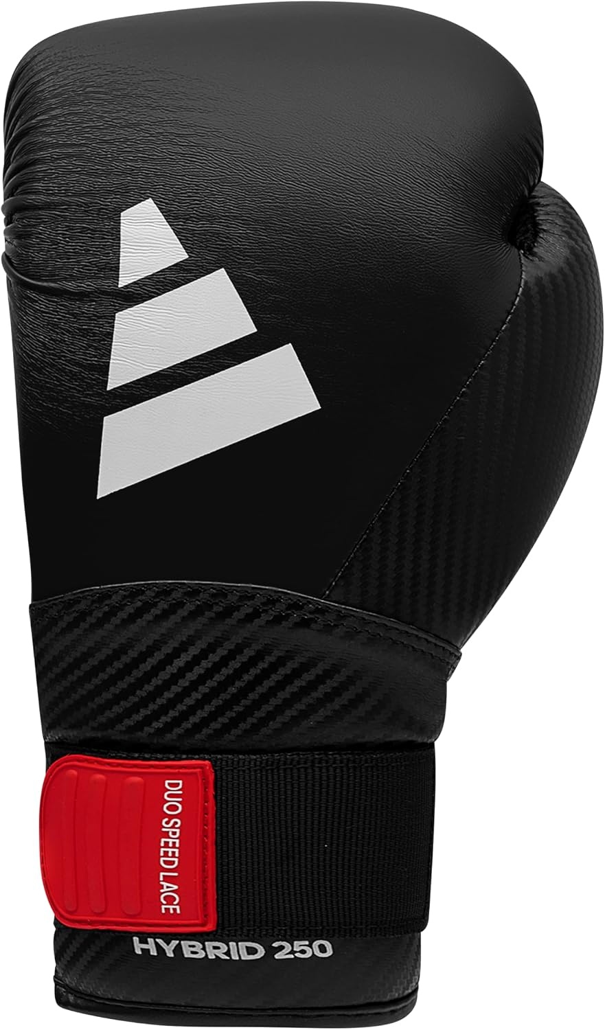 image:imageAdidas Hybrid 250 Boxing Gloves Boxing Kickboxing Sparring Bag Training or MMA Training BlackAsh Black White 12 oz 14 oz or 16 ozBlack 16 oz