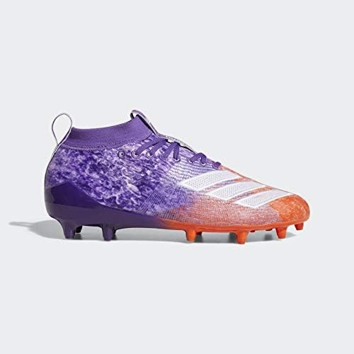 image:imageAdidas Mens Adizero Electric1 American FootballActive PurpleCloud WhiteTrue Orang