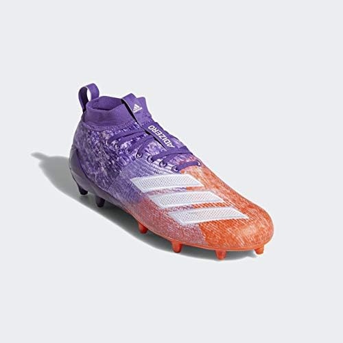 image:imageAdidas Mens Adizero Electric1 American FootballActive PurpleCloud WhiteTrue Orang