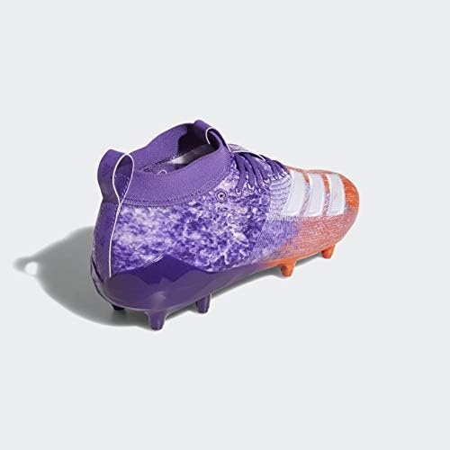 image:imageAdidas Mens Adizero Electric1 American FootballActive PurpleCloud WhiteTrue Orang