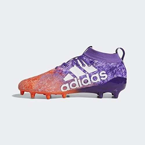 image:imageAdidas Mens Adizero Electric1 American FootballActive PurpleCloud WhiteTrue Orang