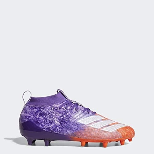 image:imageAdidas Mens Adizero Electric1 American FootballActive PurpleCloud WhiteTrue Orang