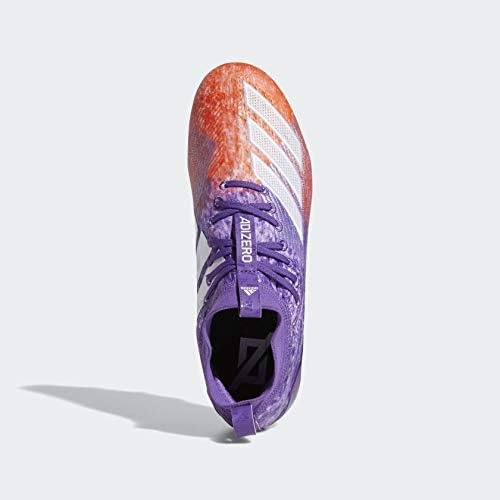 image:imageAdidas Mens Adizero Electric1 American FootballActive PurpleCloud WhiteTrue Orang