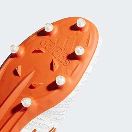 image:imageAdidas Mens Adizero Electric1 American FootballCloud WhiteCollegiate OrangeColleg