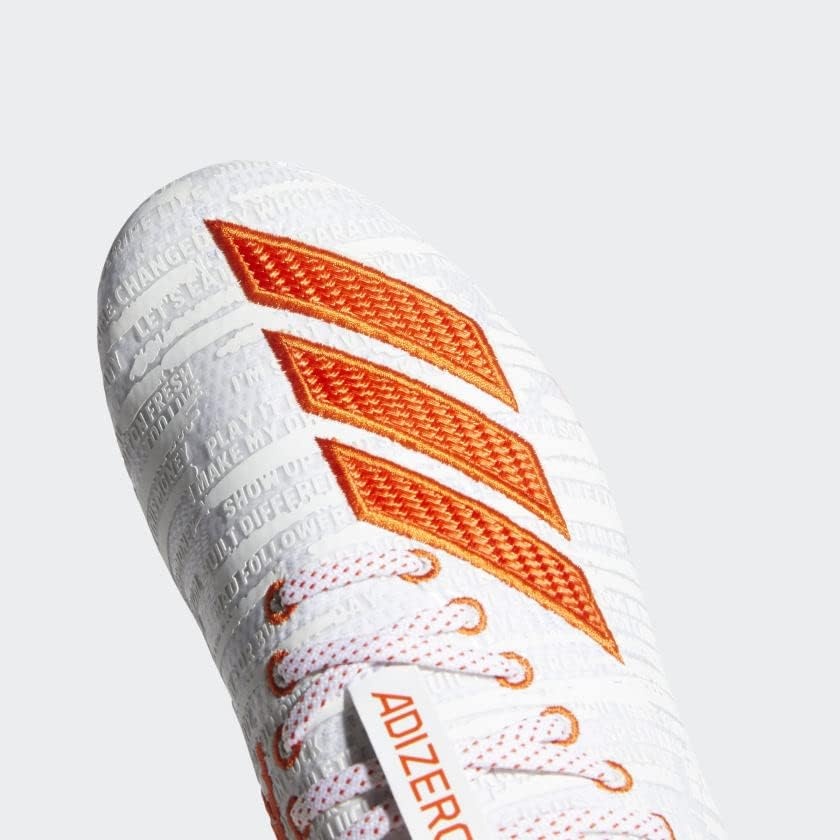 image:imageAdidas Mens Adizero Electric1 American FootballCloud WhiteCollegiate OrangeColleg