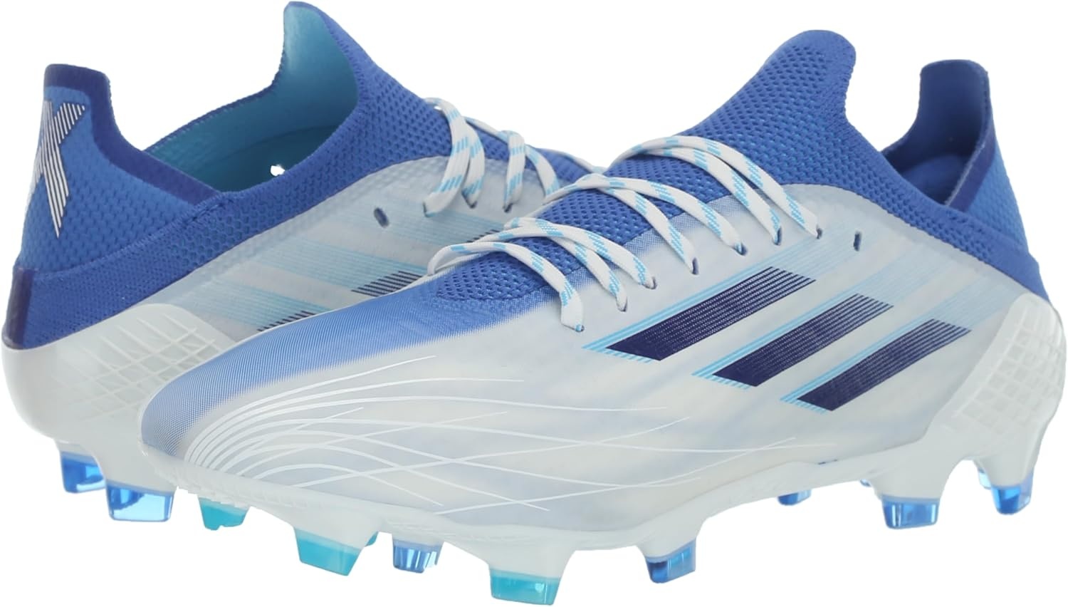 image:imageAdidas Mens Adizero Electric1 American FootballCloud WhiteLegacy IndigoSky Rush