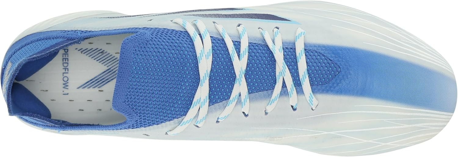 image:imageAdidas Mens Adizero Electric1 American FootballCloud WhiteLegacy IndigoSky Rush