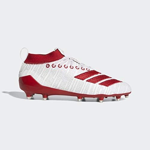 image:imageAdidas Mens Adizero Electric1 American FootballCloud WhitePower RedPower Red
