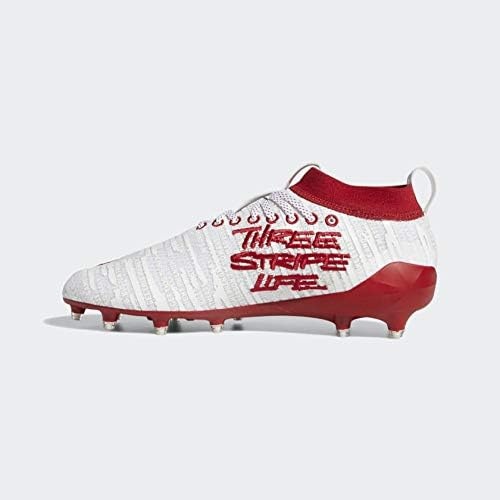 image:imageAdidas Mens Adizero Electric1 American FootballCloud WhitePower RedPower Red