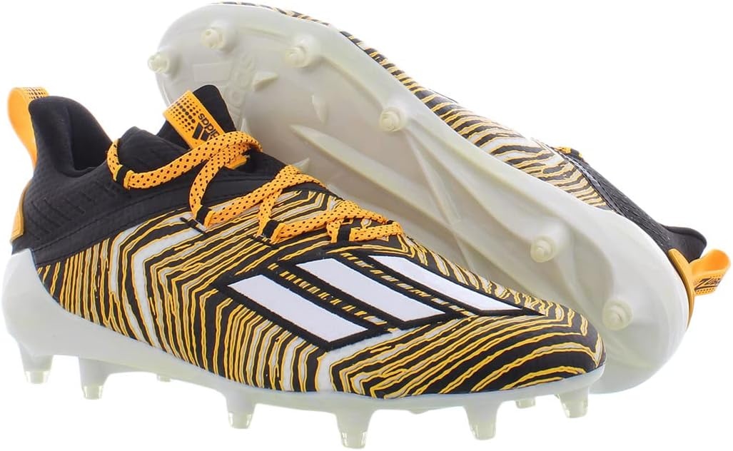 image:imageAdidas Mens Adizero Electric1 American FootballCore BlackWhiteSolar Gold