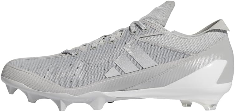image:imageAdidas Mens Adizero Electric1 American FootballGreySilver MetallicWhite2024