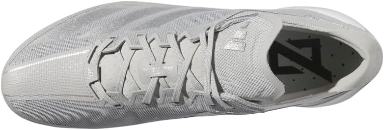 image:imageAdidas Mens Adizero Electric1 American FootballGreySilver MetallicWhite2024