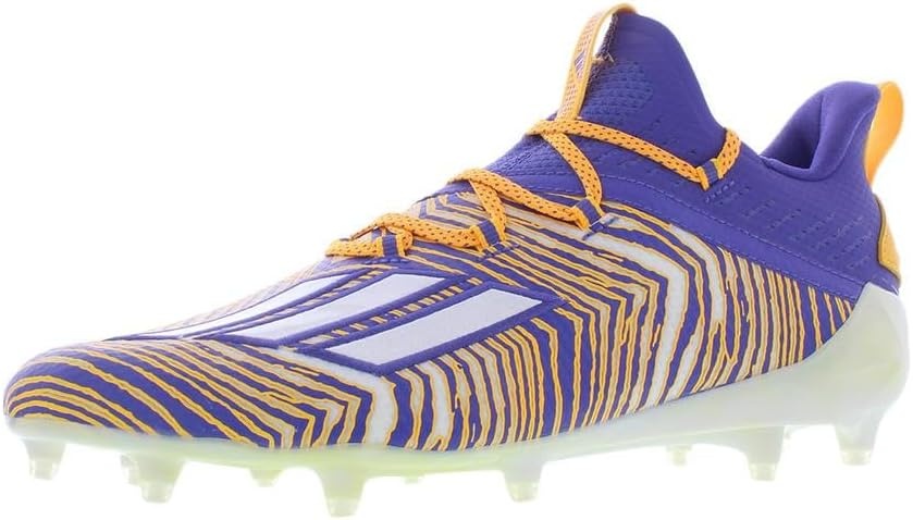 image:imageAdidas Mens Adizero Electric1 American FootballPurpleYellowWhite