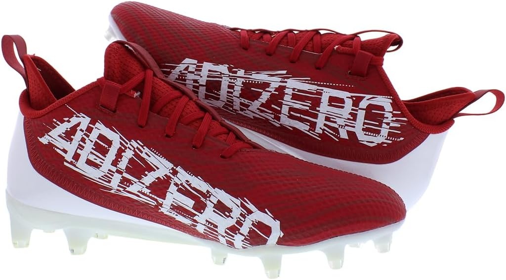 image:imageAdidas Mens Adizero Electric1 American FootballRosy RedCore White