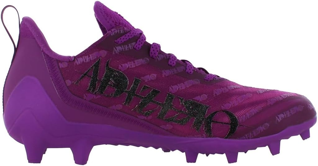 image:imageAdidas Mens Adizero Electric1 American FootballSonic FuchsiaSilver MetallicCore Black