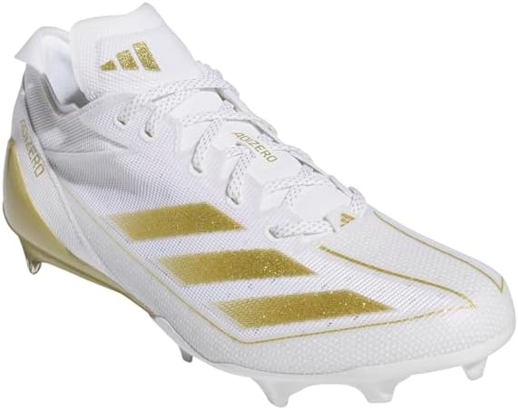 image:imageAdidas Mens Adizero Electric1 American FootballWhiteGold MetallicWhite2024