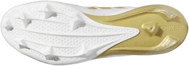 image:imageAdidas Mens Adizero Electric1 American FootballWhiteGold MetallicWhite2024