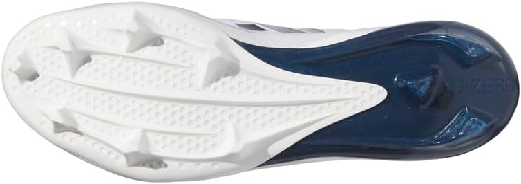 image:imageAdidas Mens Adizero Electric1 American FootballWhiteTeam Navy BlueWhite2024