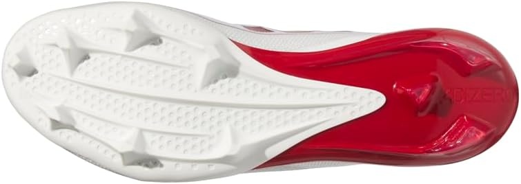 image:imageAdidas Mens Adizero Electric1 American FootballWhiteTeam Power RedWhite2024