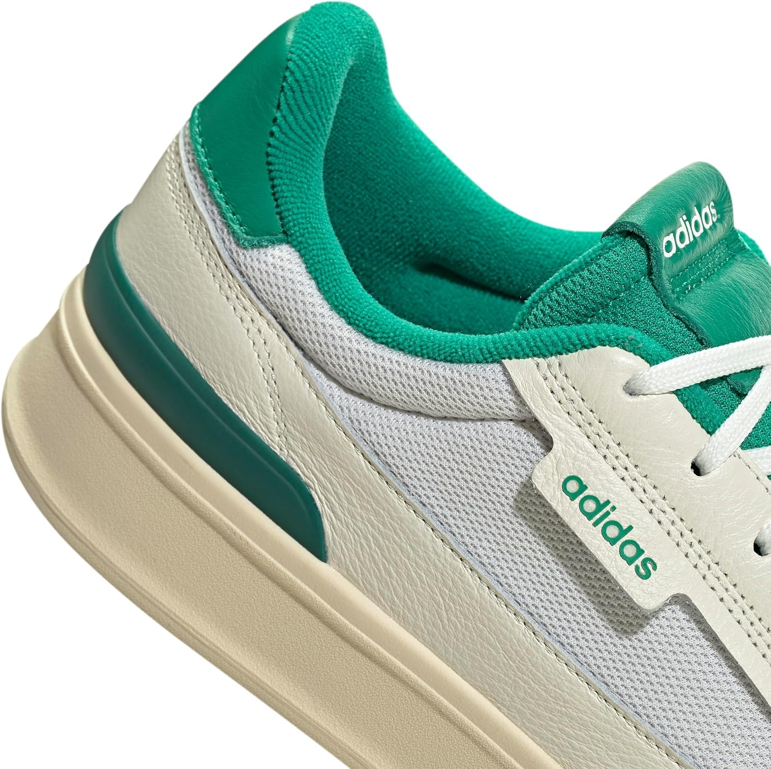 image:imageAdidas Mens AspyreOff WhiteCourt GreenCollegiate Green