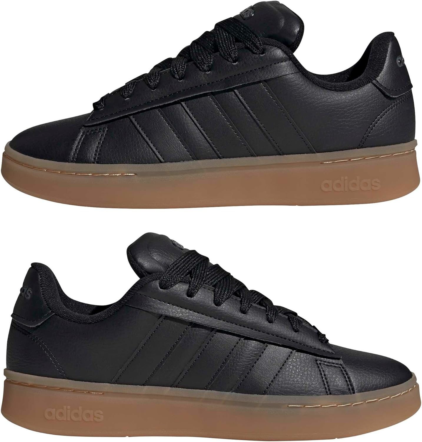 image:imageAdidas Mens Grand Court Alpha 00sBlackBlackGum