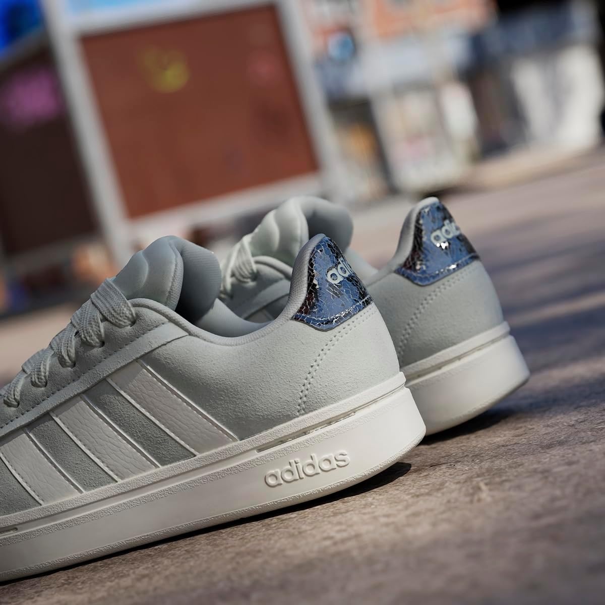 image:imageAdidas Mens Grand Court Alpha 00sLingrn Owhite Silvmt