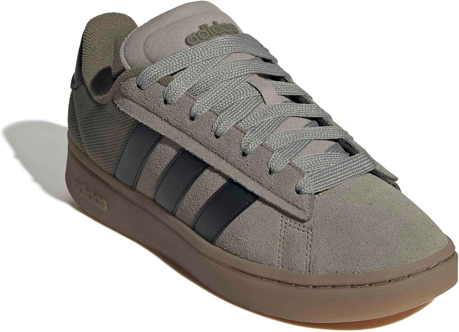 image:imageAdidas Mens Grand Court Alpha 00sSilver PebbleBlackOlive Strata