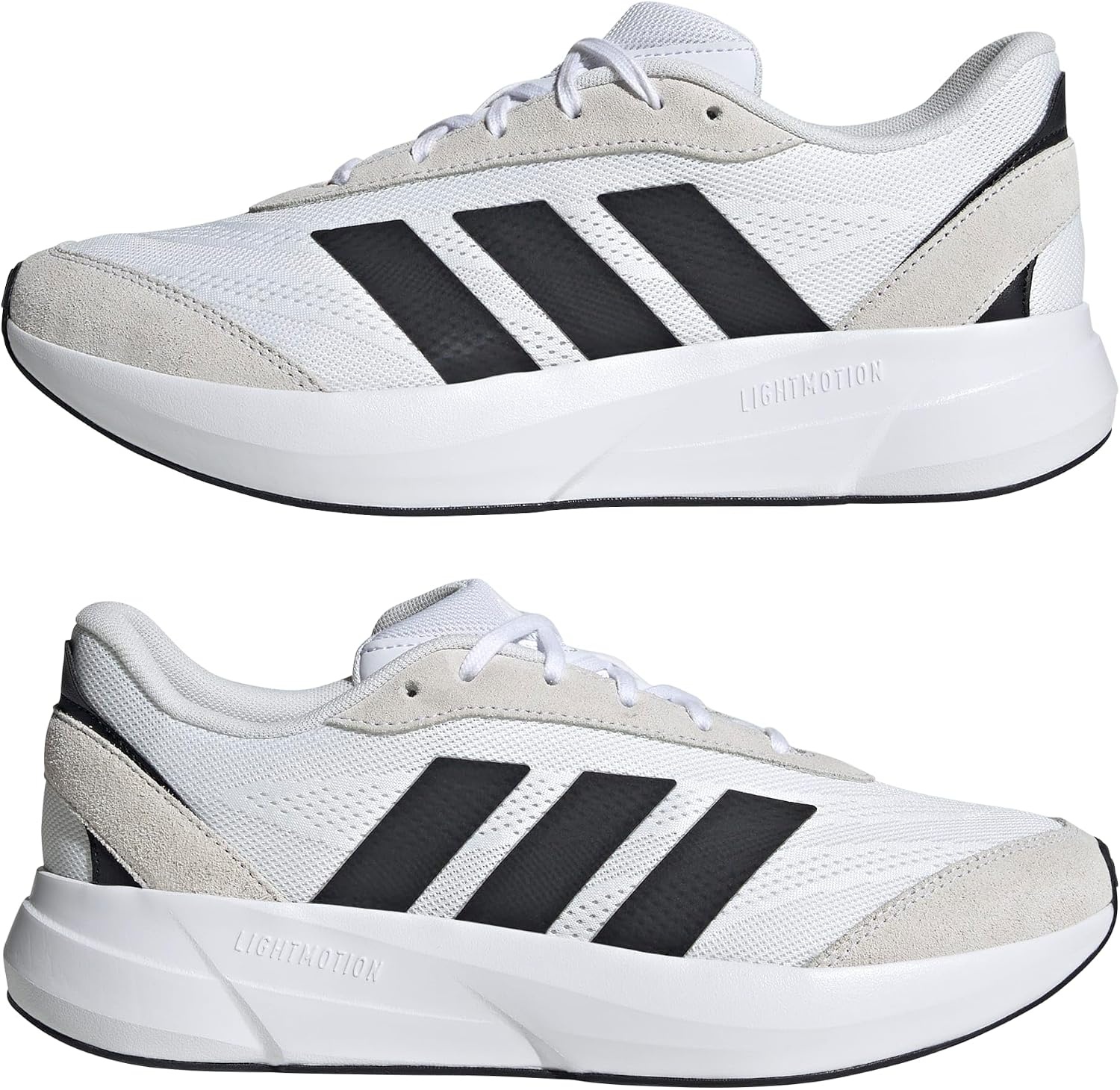 image:imageAdidas Mens LightshiftWhiteBlackBlack