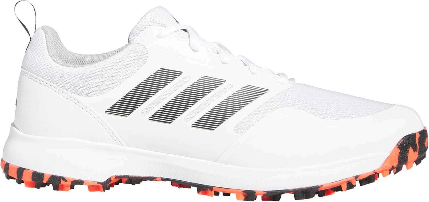 image:imageAdidas Mens Tech Response 30 Spikeless Golf ShoesFootwear WhiteCore BlackGrey Two