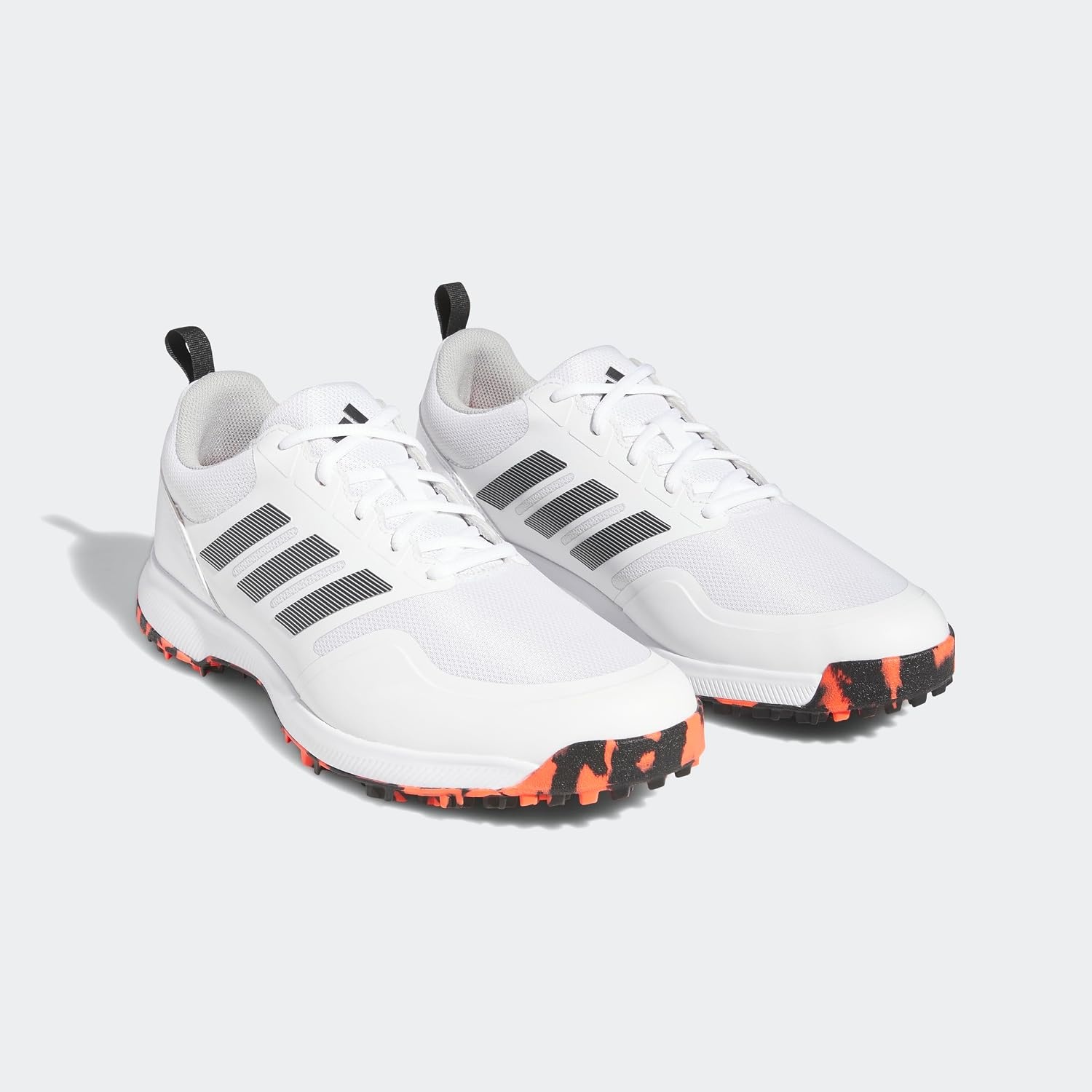 image:imageAdidas Mens Tech Response 30 Spikeless Golf ShoesFootwear WhiteCore BlackGrey Two