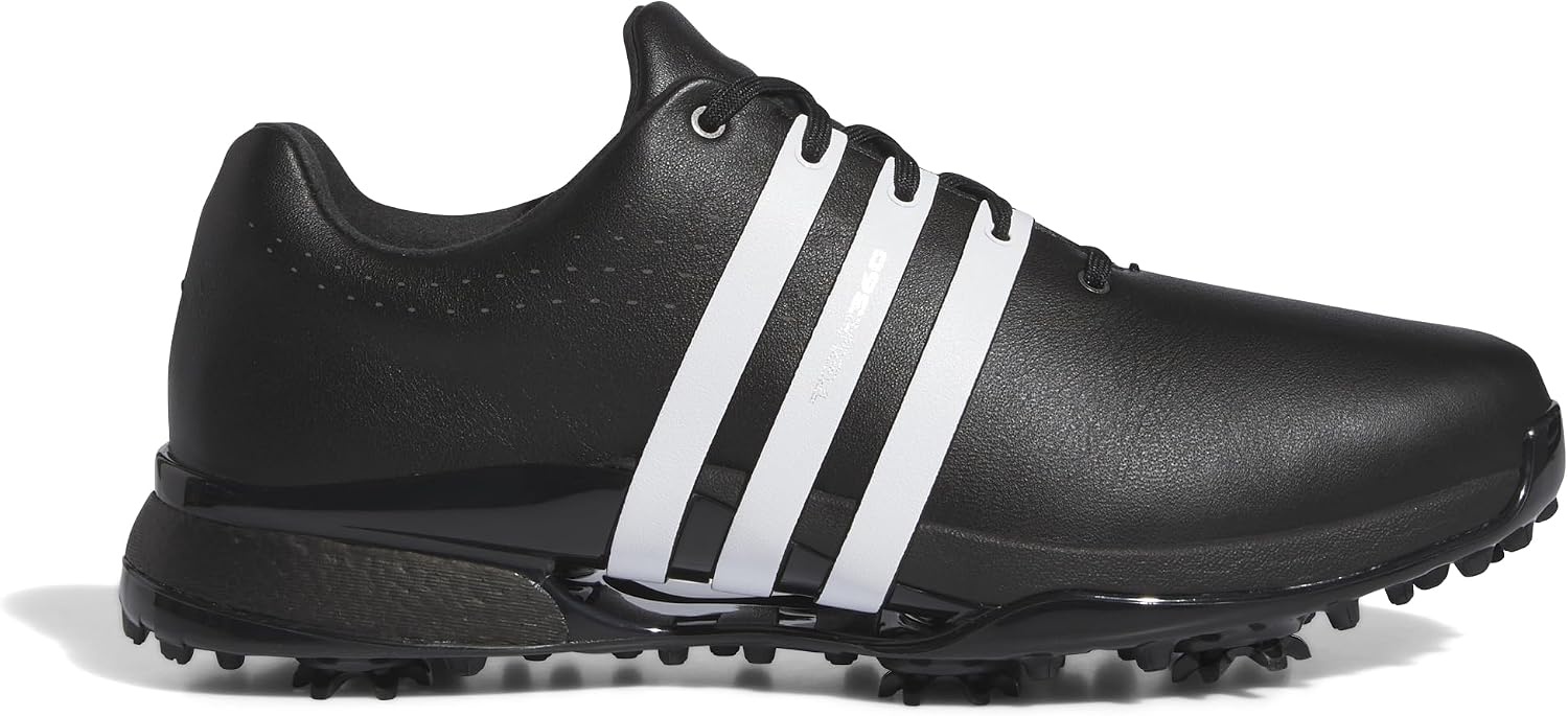 image:imageAdidas Mens Tour360 24 Golf ShoesCore BlackFootwear White